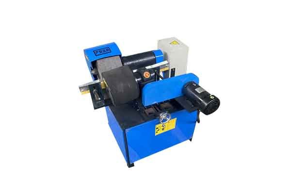 Round tube polishing machine
