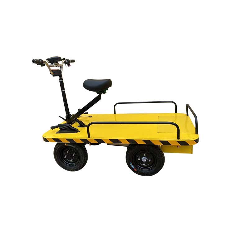 Electric Flatbed Truck Warehouse Easy Operate Electric Cart Economic Practical